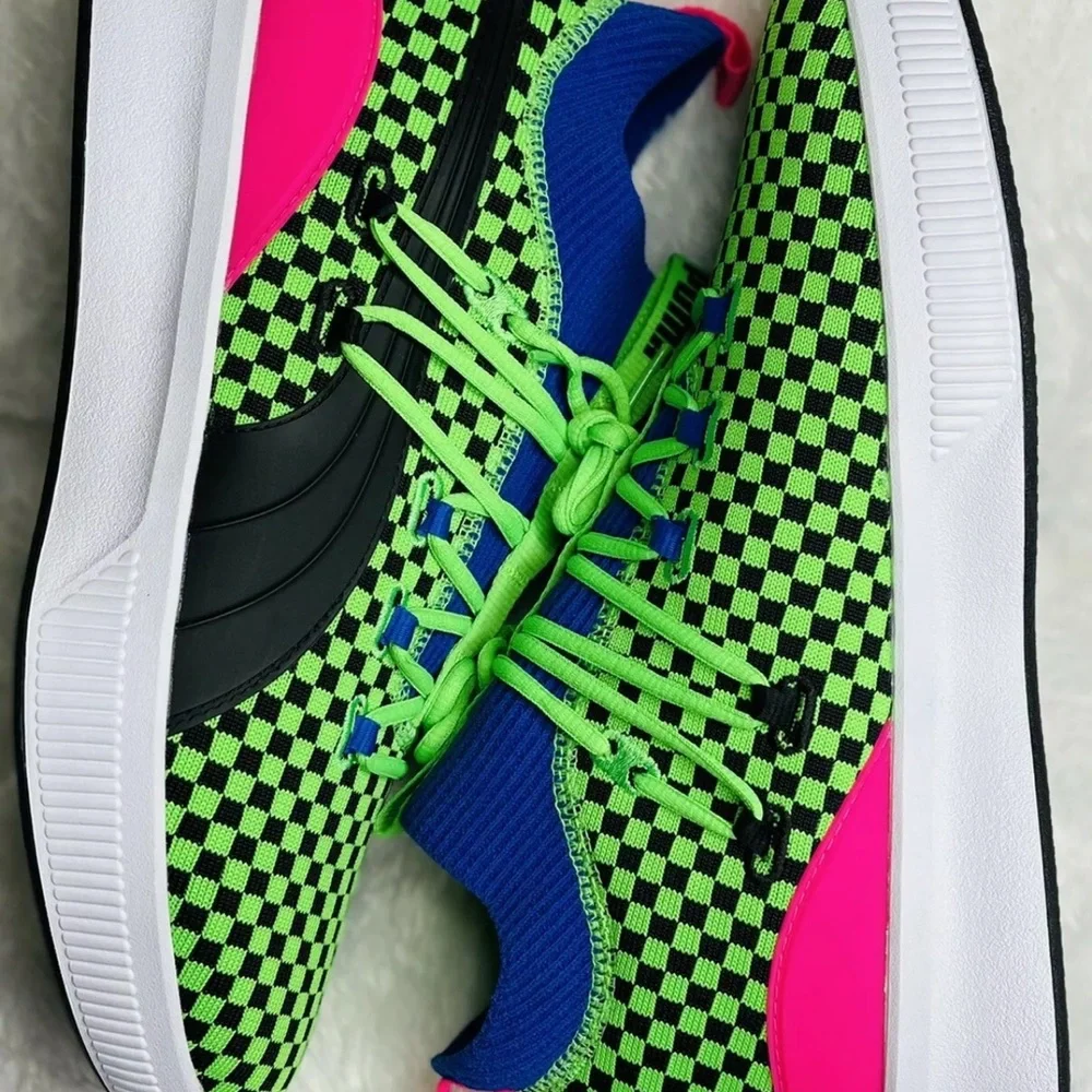 New Puma Basketball Clyde Court Summertime Green Men Sneakers 192893-01 Size 11 - Picture 7 of 8